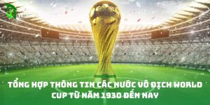 Các nước vô địch World Cup - Siêu cường quốc Pháp với 2 lần