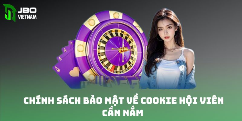 Chính sách bảo mật JBO về cookie hội viên cần nắm 