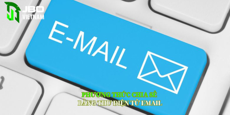 Phương thức chia sẻ bằng thư điện tử email